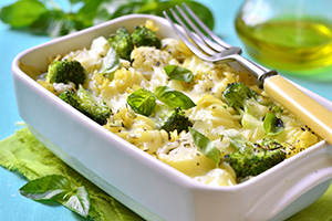 Preparación de brocoli pasta